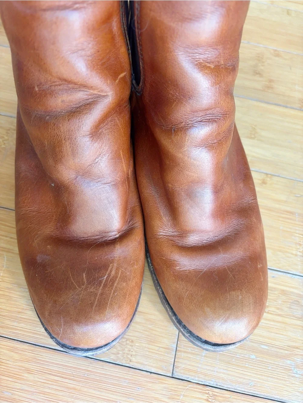 Frye brown leather